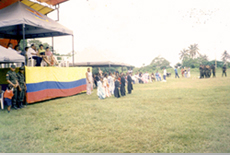 Imagen de niños en celebración.