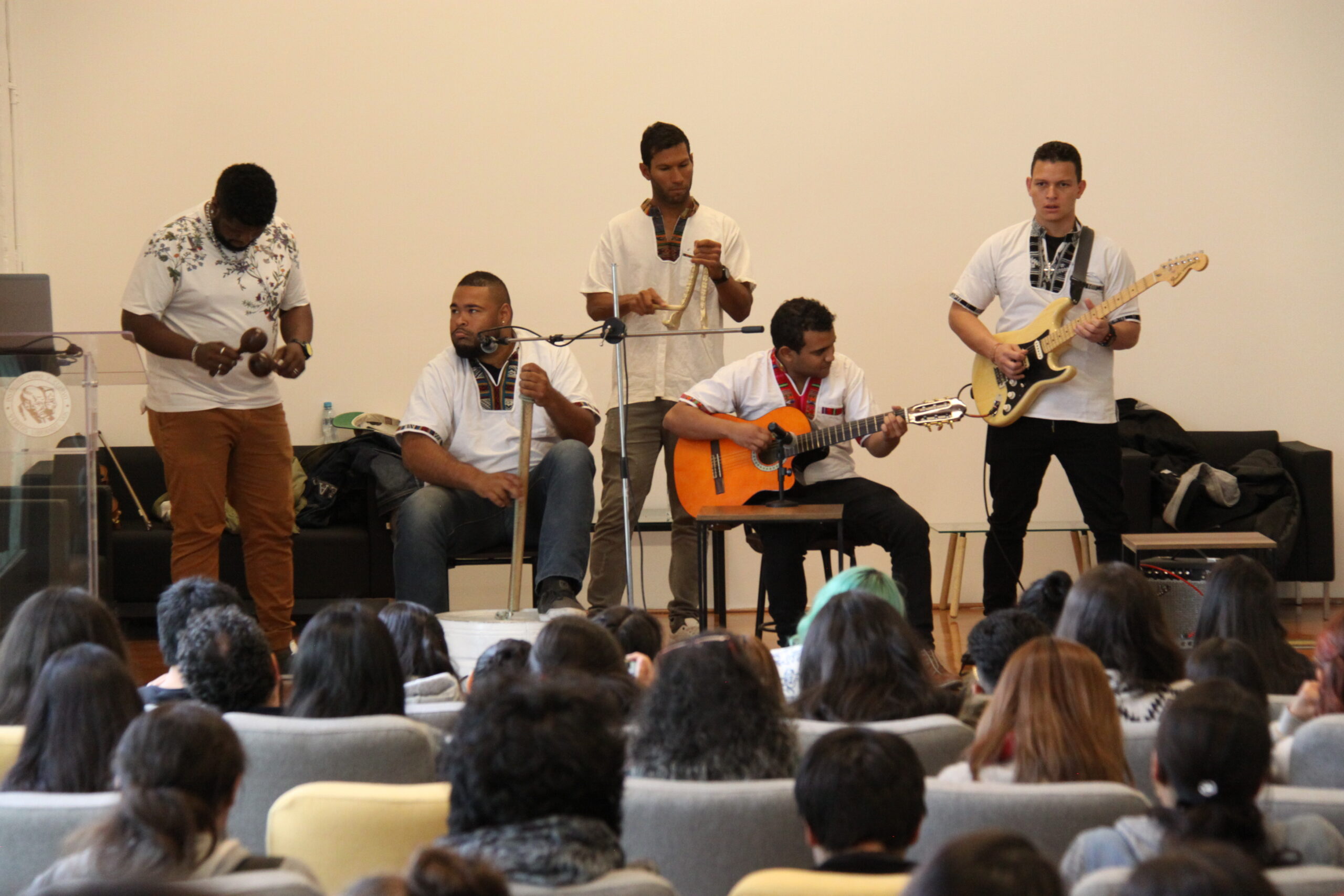 Imagen de grupo musical de San Andrés. 